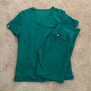 Figs Hunter Green XS/XSP Set